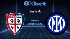 Soi kèo Cagliari vs Inter - 31/08/2026 | Serie A